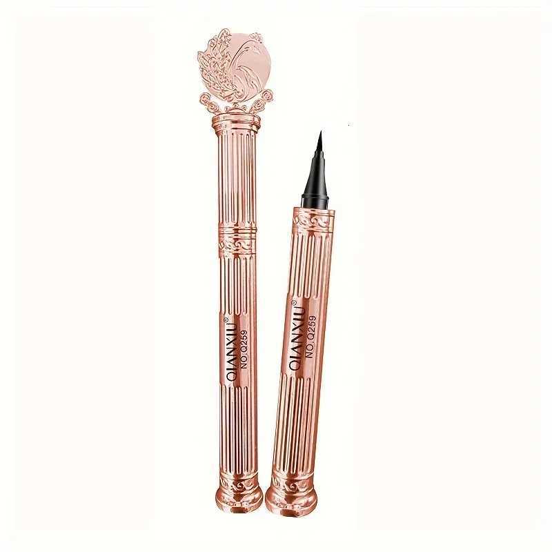 Rose Gold Liquid Eyeliner - High-quality Waterproof Quick-drying Long-lasting Natural Black EyelinerT251126