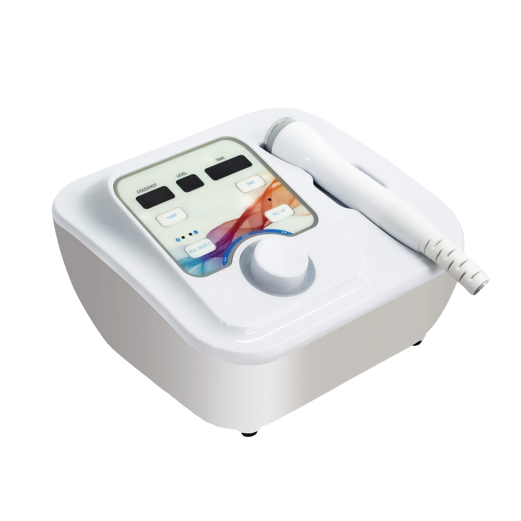 Portable Cool Pro Cold Warm Electroporation Cryo Machine With Red and Blue Light RF Cryo Face Cooling Freezing Equipment