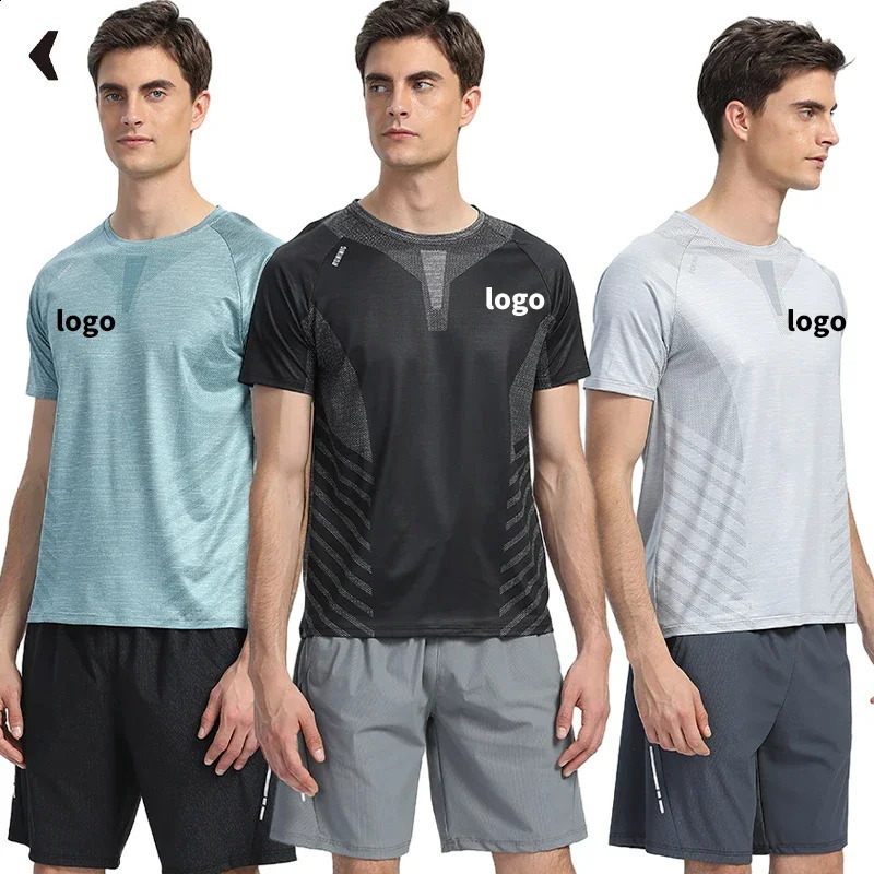 Men Short Sleeve Pr… - image