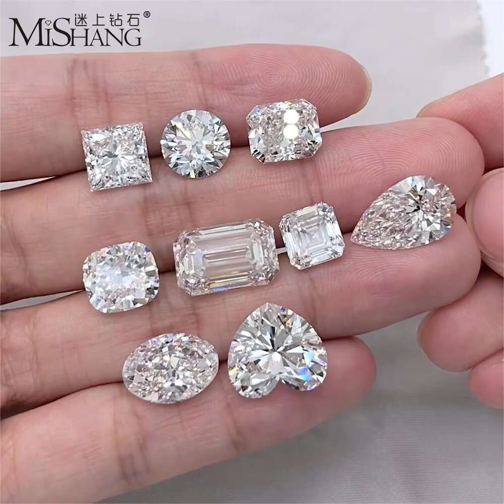 Mishang International IGI GIA Certificate 0.5ct 1ct 1.5ct 2ct 3ct 4ct 5ct Wholesale Lab Diamond Loose HPHT CVD Lab Grown Diamond