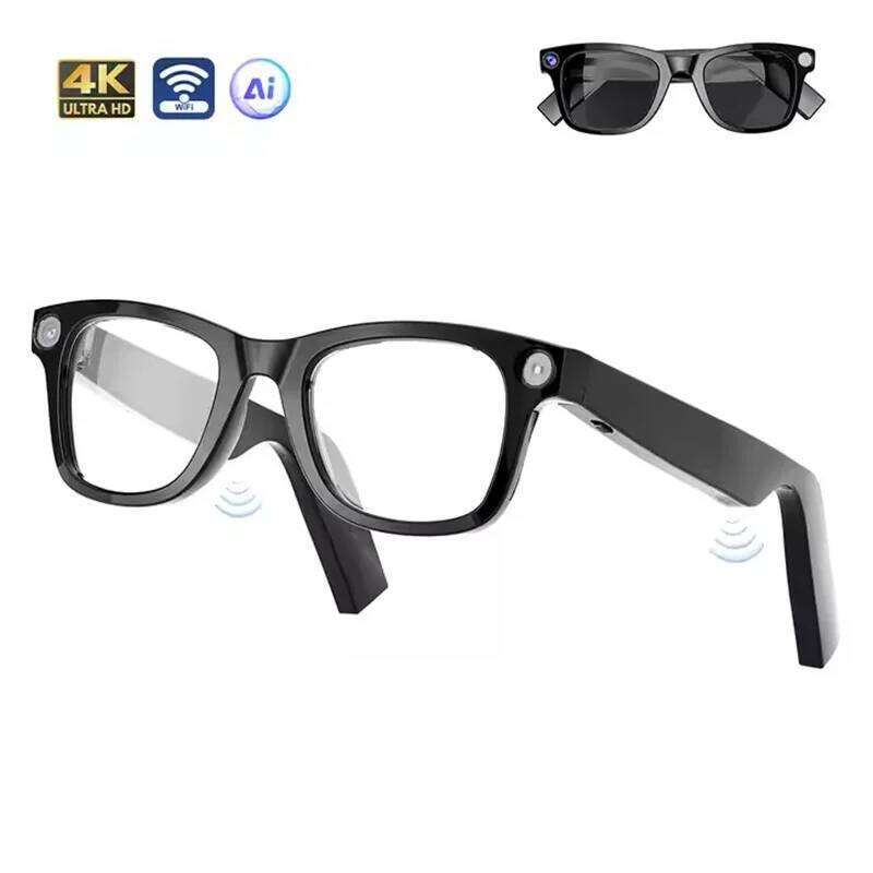 W610 AI Glasses With Video Camera 800W Outdoor Sunglasses Wi-Fi Transfer BT Calling Audio Record Smart Wearable Headset