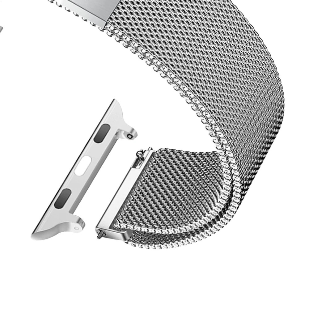 Milanese Band For Apple Watch Ultra 2 49mm 45mm mm 44mm 40 42 41mm 38mm Bracelet For Series 10 9 3 4 6 5 SE 7 8 Strap 250425