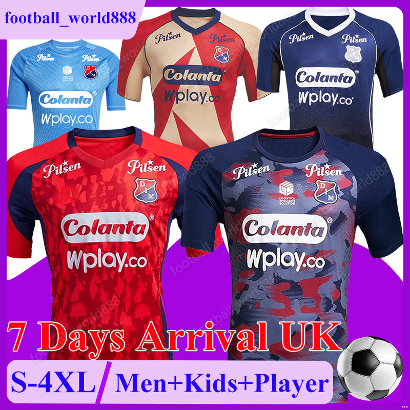 Dep. Independiente de Medellin 25 26 Soccer Jerseys F. FYDRISZEWSKI LEON CHAVERRA 2025 2026 Football Shirts SANDOVAL GARCIA football kits BERRIO Men Uniforms Kit Sets