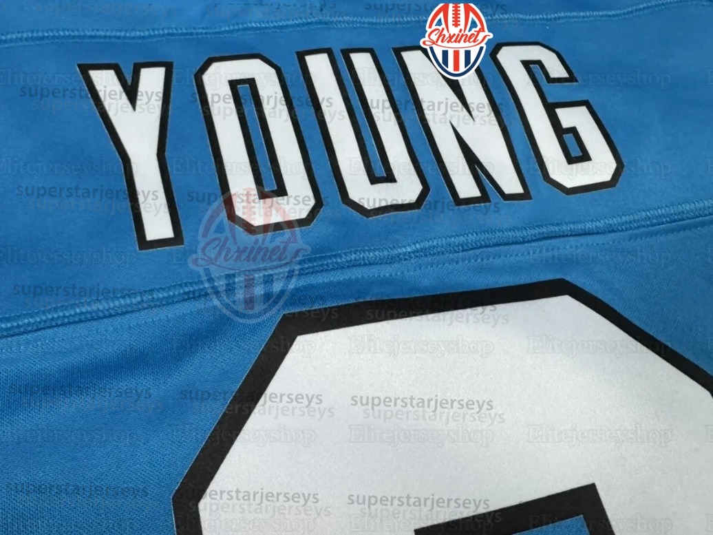 Personalized 2025 Tetairoa McMillan 4 Bryce Young 9 Xavier Legette 17 Jaycee Horn 8 Football Jerseys Custom Any Number Name For Men Women Youth 333