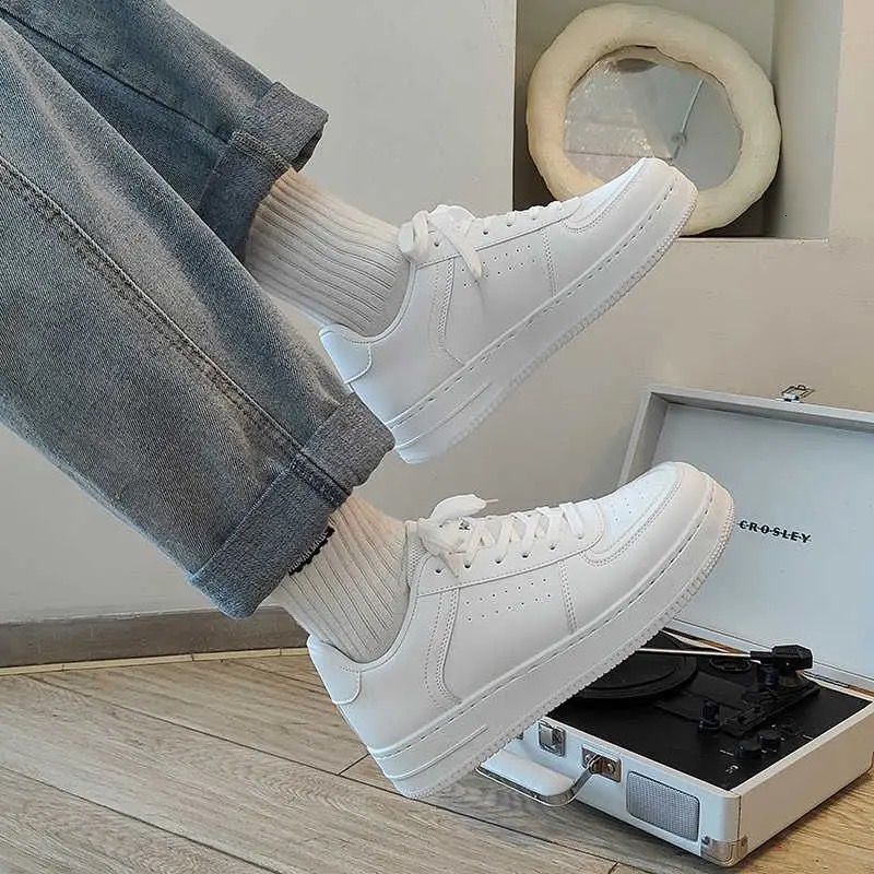 shipping luxury designer Autumn Work Versatile High Street American Style Sneakers Men's Sports Casual Black Kitchen Non-Slip Trendy Shoes