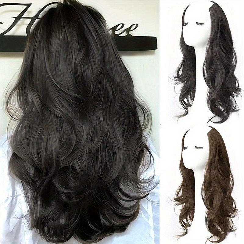 Elasticity & Volume Curly Synthetic Hair Pieces Ladies' Easy-to-Wear Pin-Up Style Perfect For Festive Occasions