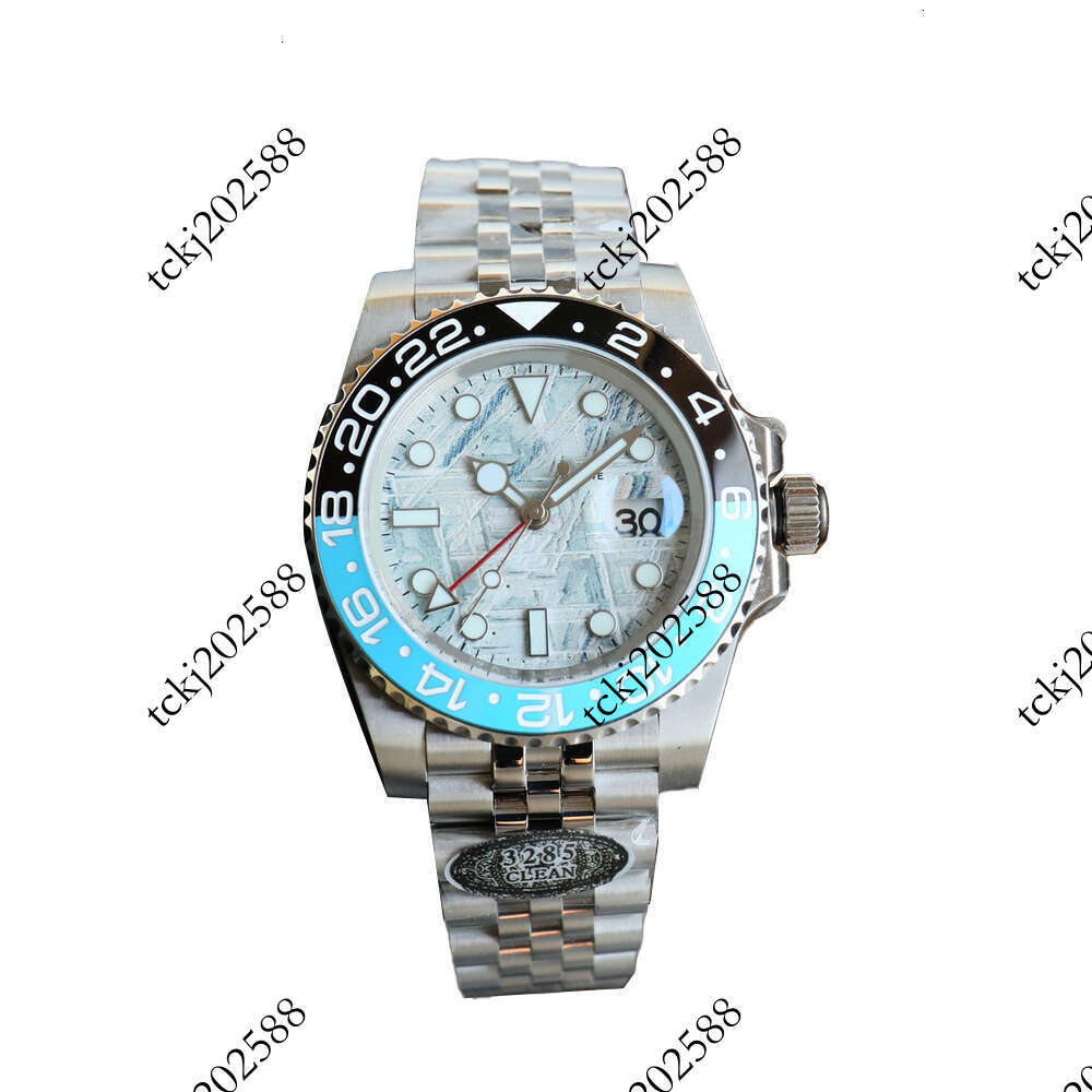 Iced Out Fashion Watch Mechanical Movement Glass 10ATM Casual Luminous Water Resistant high quality Watches For Men