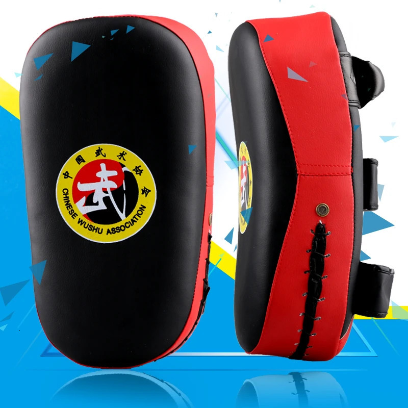 MMA Curve Pads Muay Thai TKD punching Mitts PU leather Sanda Taekwondo Kickboxing Boxing Hand Foot Square arc Target 1 Piece251125