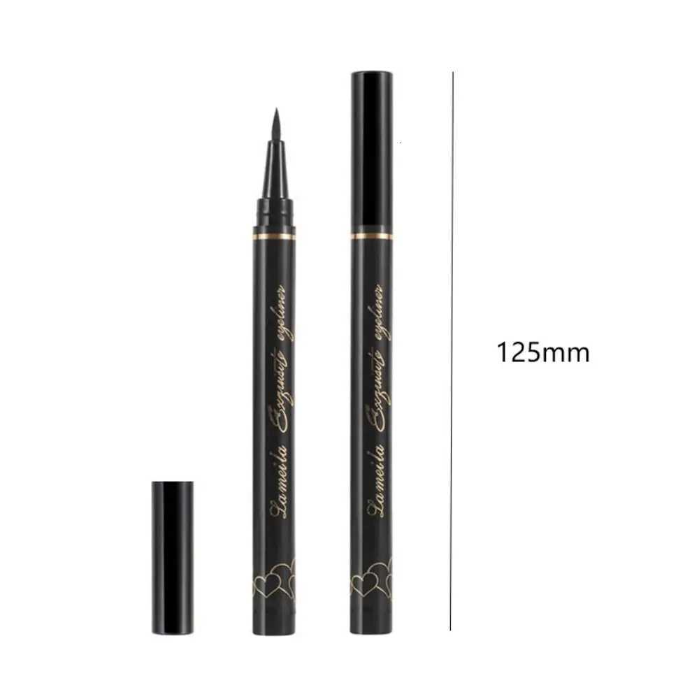 New Long Lasting Waterproof Black Eyeliner Smooth No Smudge Liquid Eyeliner Pen Cosmetic Quick Drying Matte Eye Liner WomenT251126
