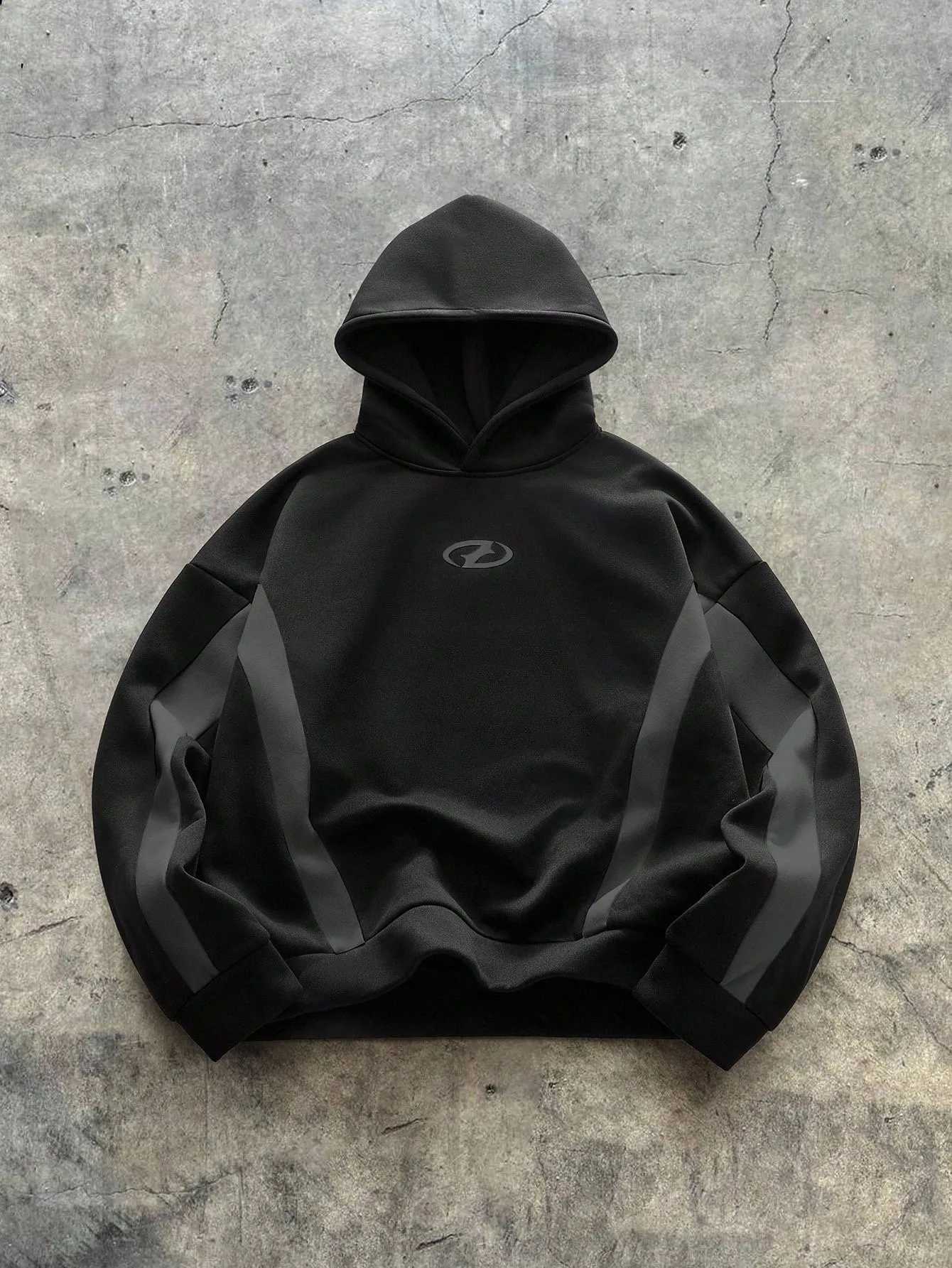 THe new mens hooded sweatshirt for Spring and Autumn 2025 is casual fashionable and comfortable wiTH 3D pattern J251136