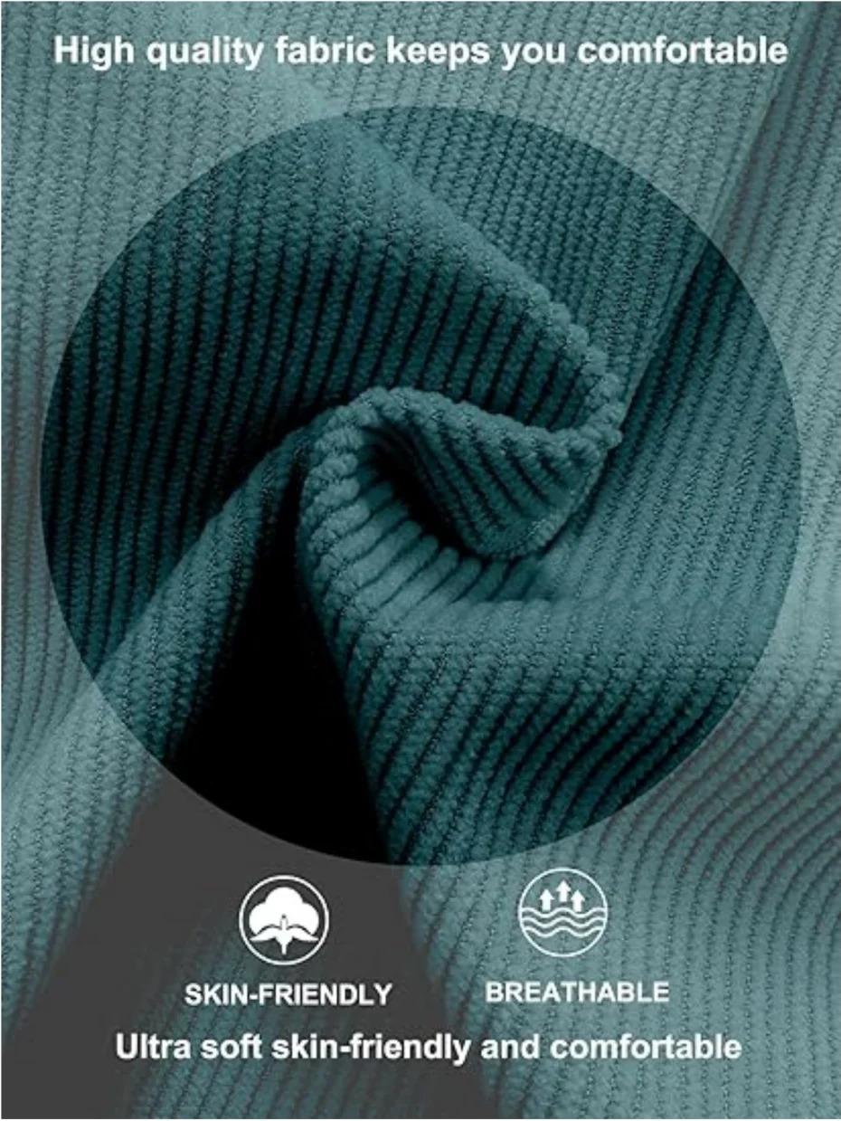 Corduroy shorts worn daily with quarter length pants mens casual sports style mens simple basic breathable lightweight clothing 250423