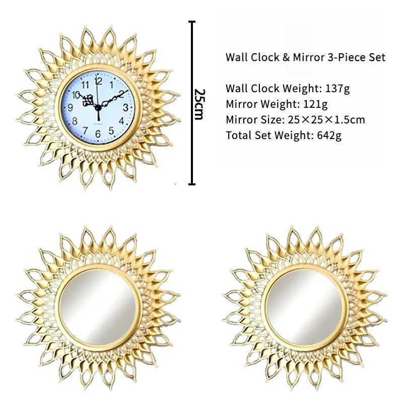 Decorative Clock Retro Wall Clock Living Room Clock European Style Clock Creative Antique Wall Clock C251126