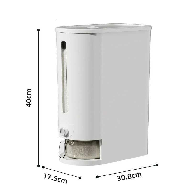 5KG Automatic Rice Dispenser - Insect-Proof Sealed Grain Storage Container Keep Dry Fresh for Kitchen Grain Preservation Y251126