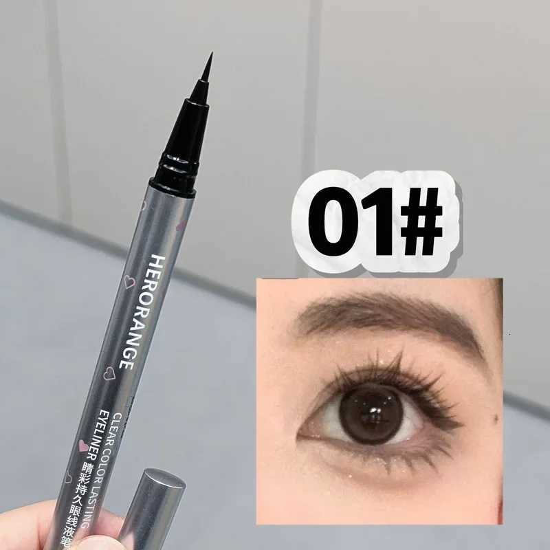 Slim Eyeliner Pencil Lying Silkworm Pen Quick-dry Smudge-proof Eye Liner Pen Waterproof Lasting Smooth Eyeliner Eyes CosmeticsT251126