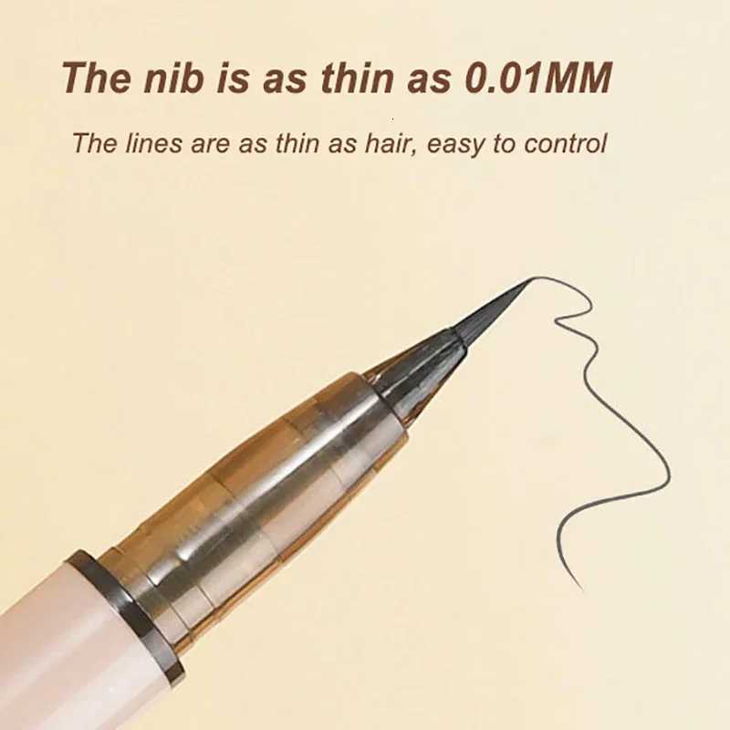 Ultra-fine Liquid Lying Silkworm Eyelash Pen Matte Brown Gray Eyeliner Highlighter Pencil Smooth Lasting Eye Shadow Stick MakeupT251126