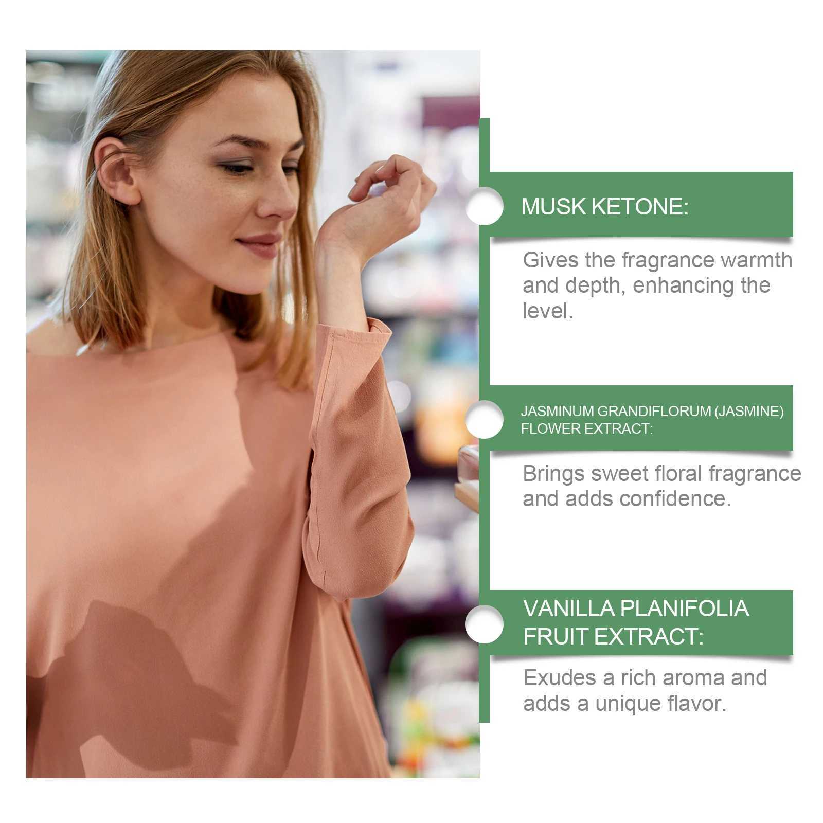 Roxelis Vanilla Perfume for Women Arab Elegant Scent Long-Lasting All-Day Mild Charming Portable Fragrance for Daily/Party C251126