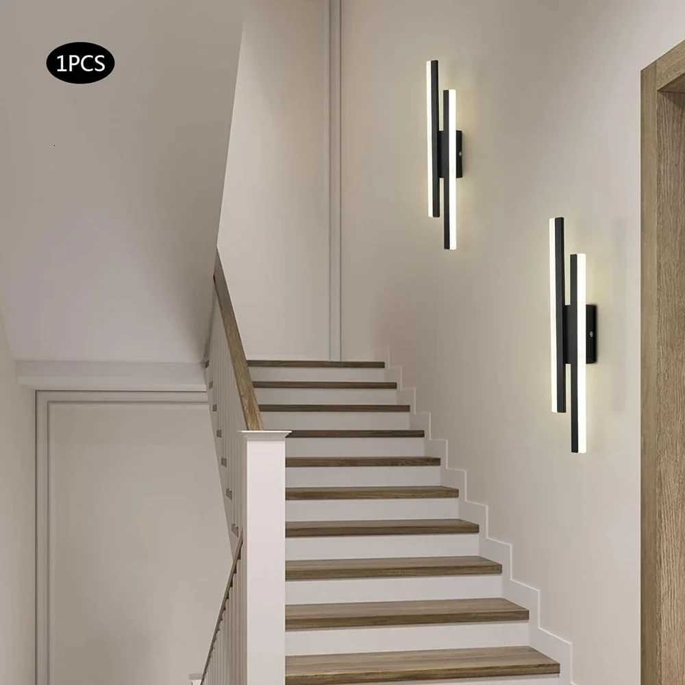Indoor LED Wall Light Modern Minimalist Wall Lamp Iron Acrylic Bedroom Living Room Corridor Staircase Sconces Scandinavia Style M251126