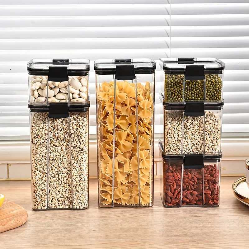 Food storage containers with airtight lids freezer safe BPA free plastic meal prep containers and kitchen sets Y251126