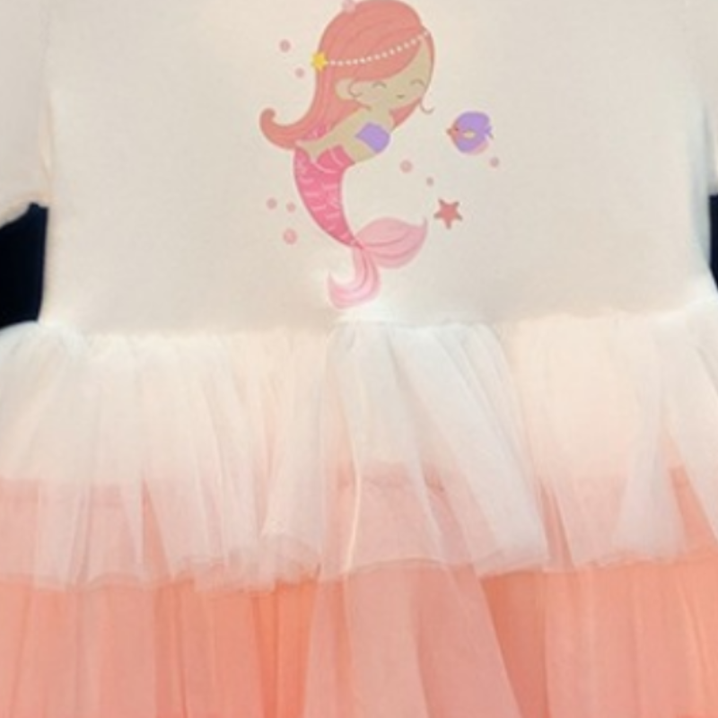 Disney Children's Summer Designer Dress Princess Skirt Birthday Party Formal Dress Beach dress girl's skirt Princess Tulle Dress Cotton Clot