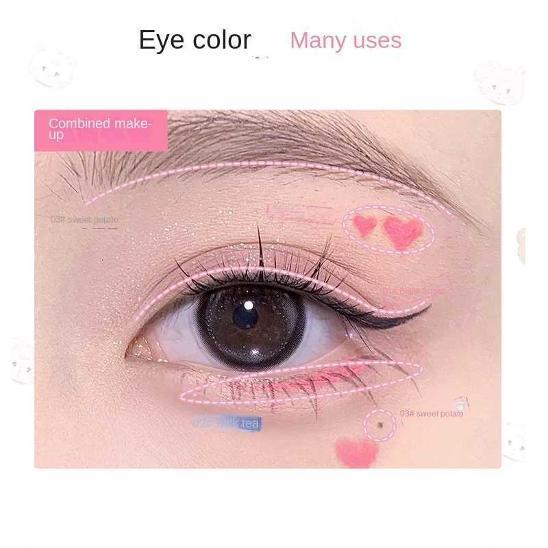 FLORTTE Colourful Waterproof Eye Liner Silkworm Pen Waterproof Liquid Eyeliner PencilT251126