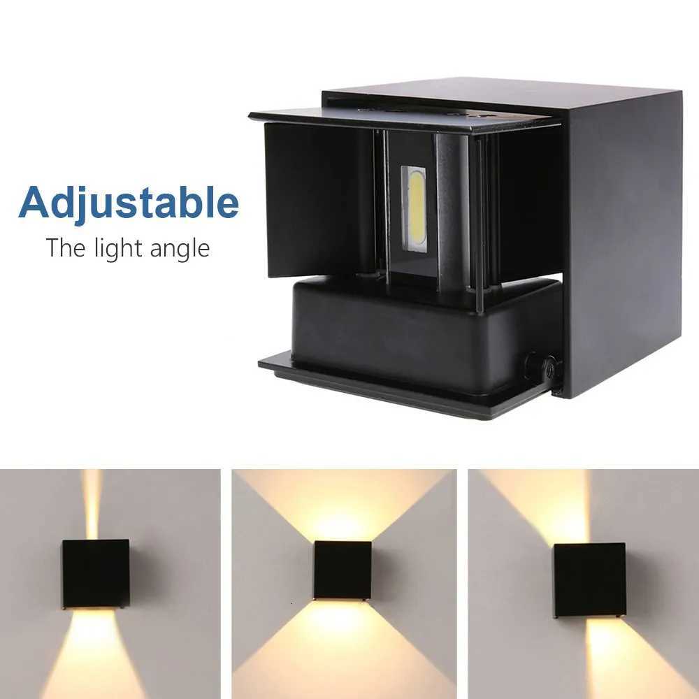 LED Wall Sconces 6W Modern Indoor Wall Lamp Outdoor Up Down Wall Mount Lights for Living Room Hallway Bedroom Decor M251126