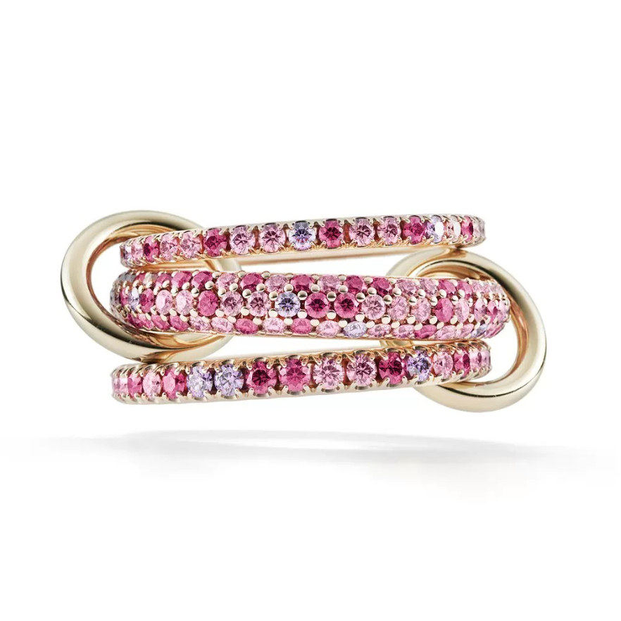 accessories woman Classic Rhodium Plated wedding consecutive high quality rings lab grow dia designer ring jewelry