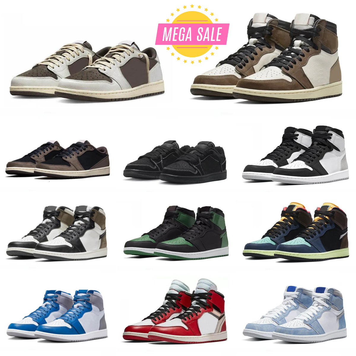 Trainers 1 J1 Sports Basketball Shoes Men Women High Low Reverse TS True Turbo Blue Pine Lucky Green Tennis DARK Mocha Chicago OG Bio Hack Denim Outdoor Sneakers