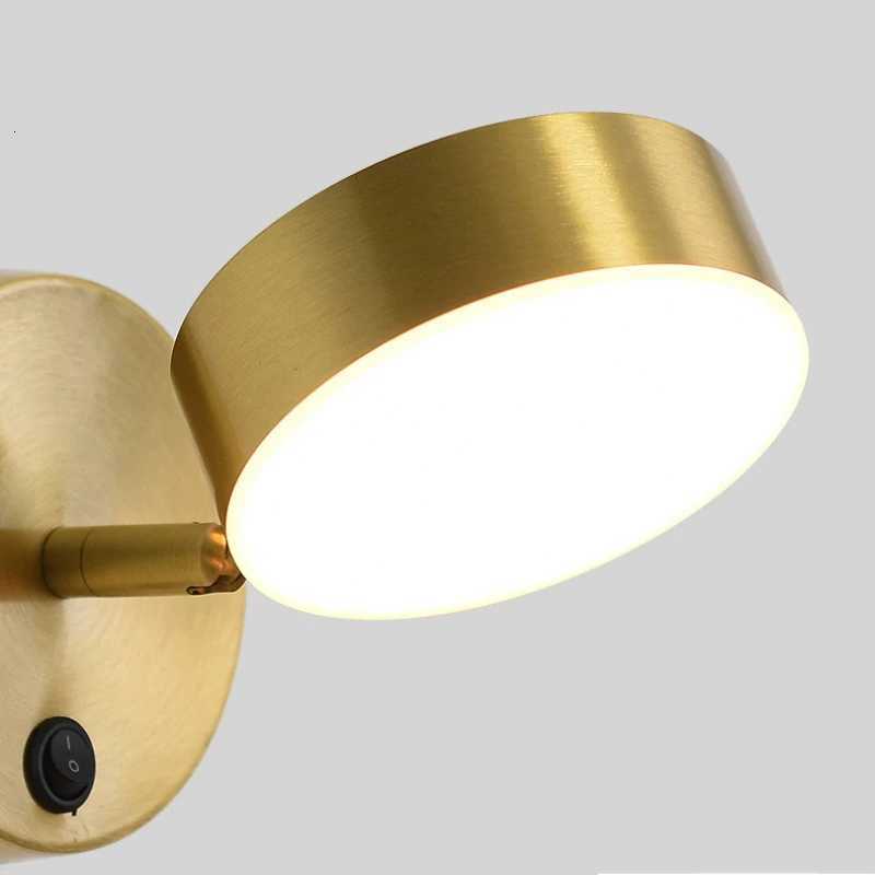 Modern Wall Lamp Nordic Iron simple stylish Wall led Light DC12V Lights Indoor Bedside Lighting Decoration For AC110V Home Lamps M251126