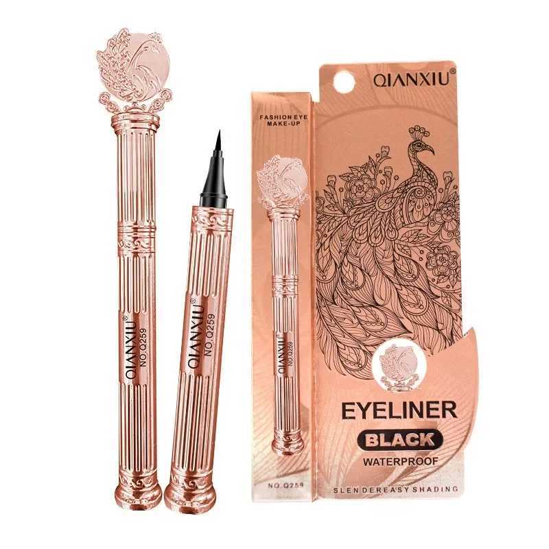 Rose Gold Liquid Eyeliner - High-quality Waterproof Quick-drying Long-lasting Natural Black EyelinerT251126