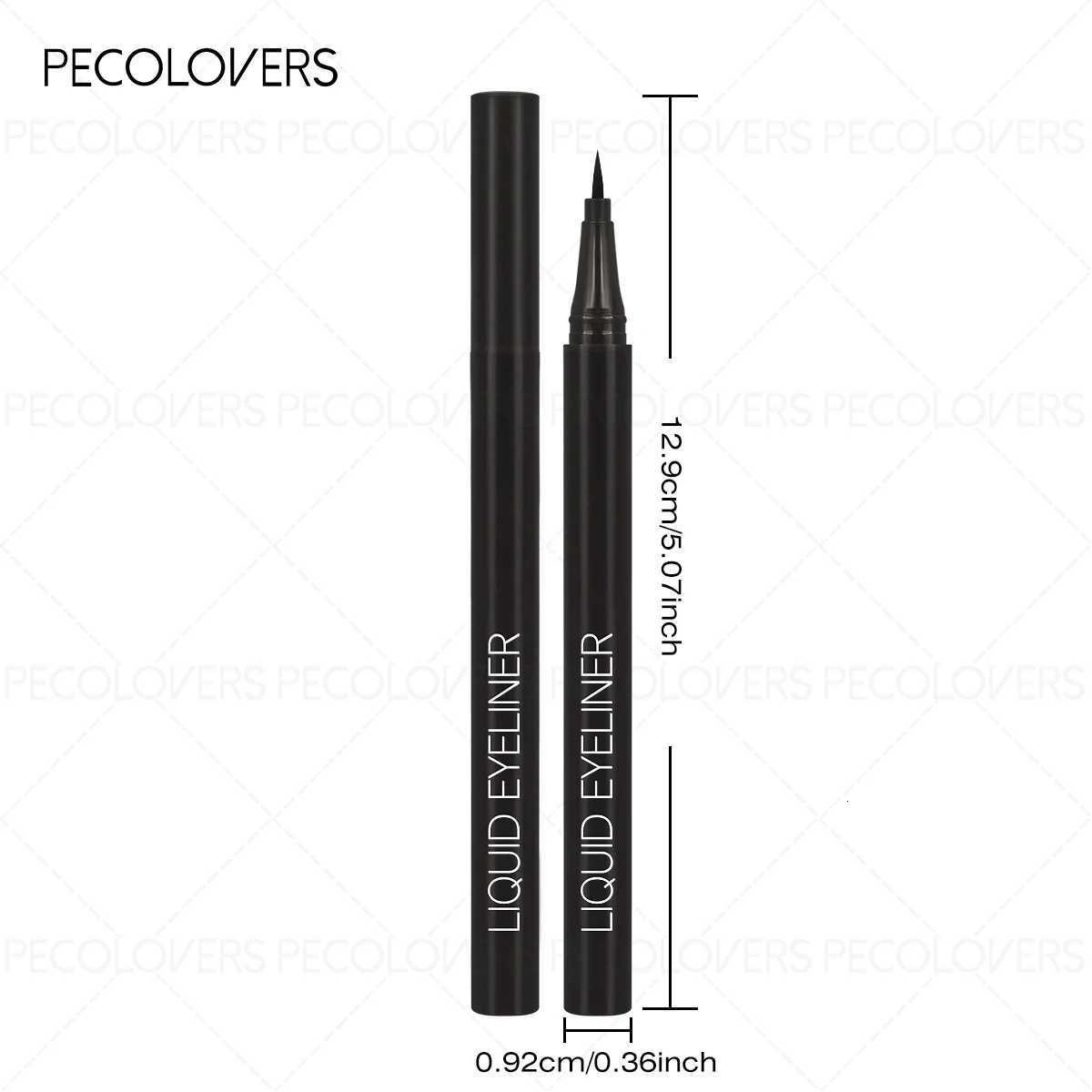 3pcs BlackBrown Liquid Eyeliner PensWaterproofQuick-Drying EyelinerBeginner Friendly SmudgeLong-LastingEyeliner PenT251126