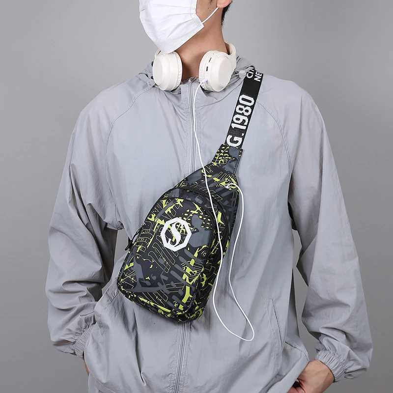 Trendy and Fashionable Unisex Chest Bag Versatile and Stylish Womens Waist Bag Large Capacity Chest Bag for Daily WearT251126