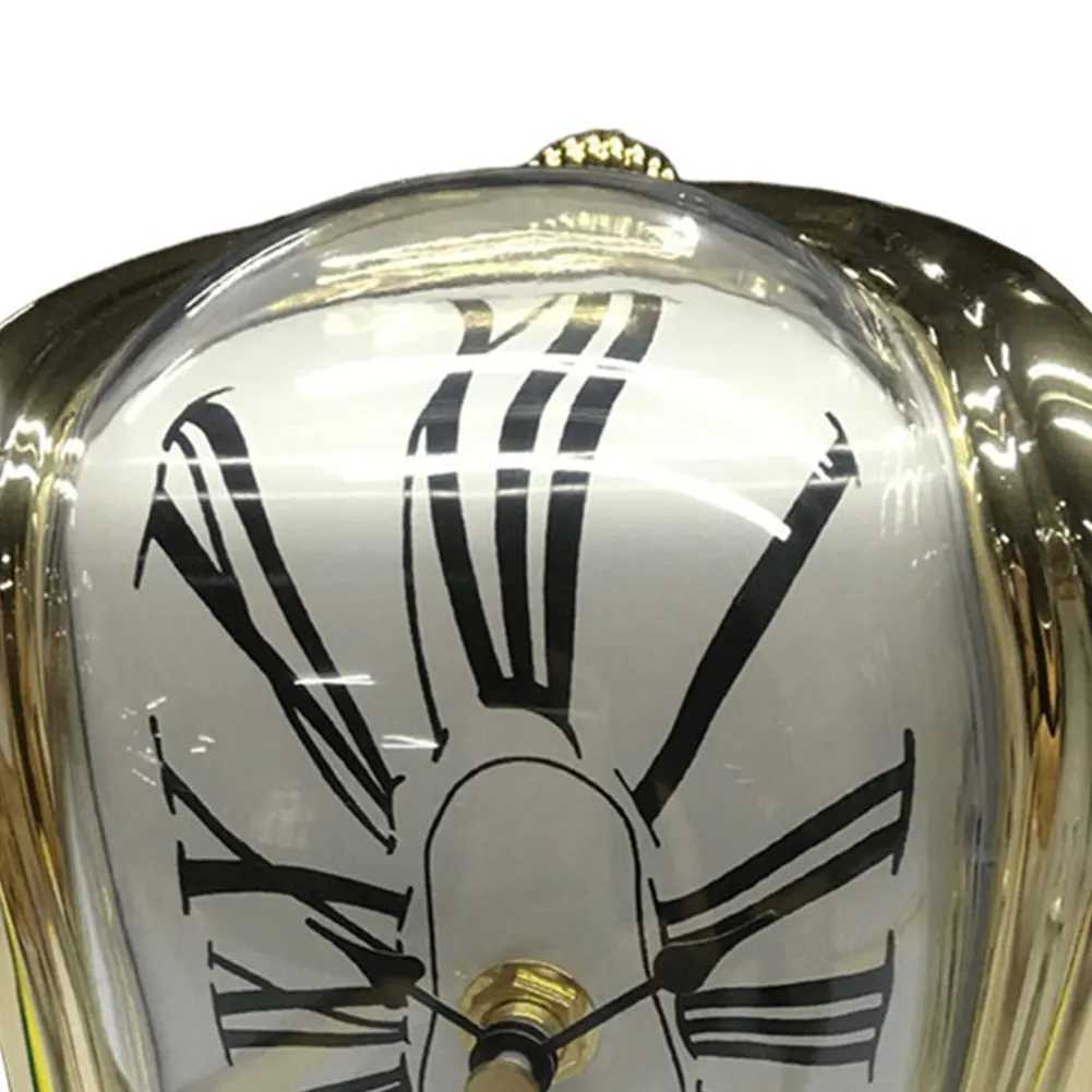 Creative Melting Clock Novel Surreal Melting Distorted Wall Clocks Surrest Salvador D Style Wall Watch Home Decoration C251126