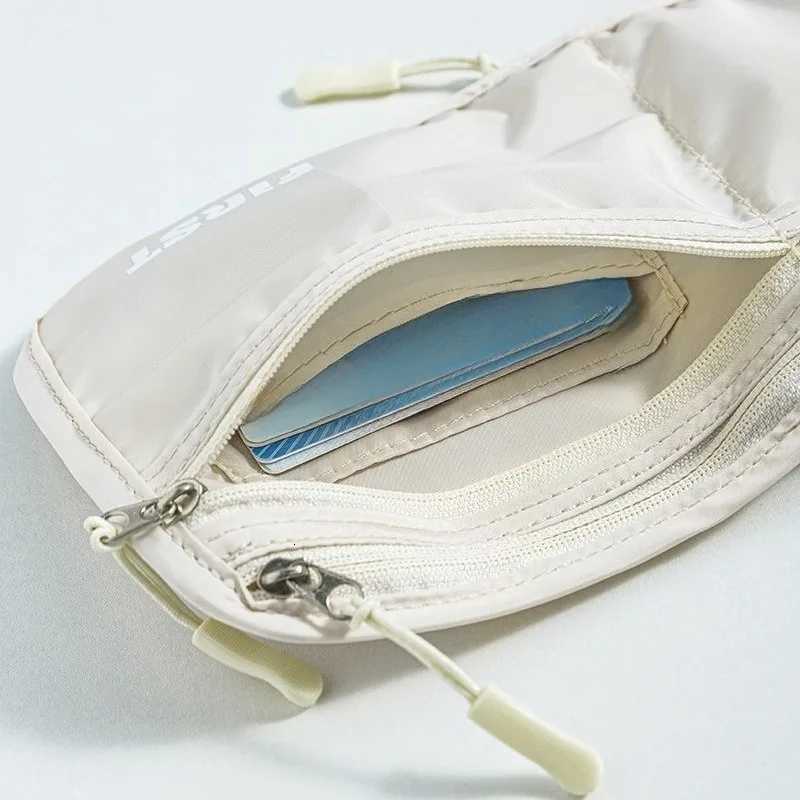 Multi-function foldable breathable sports and leisure canvas invisible close-fitting anti-theft waist bag for men and womenT251126