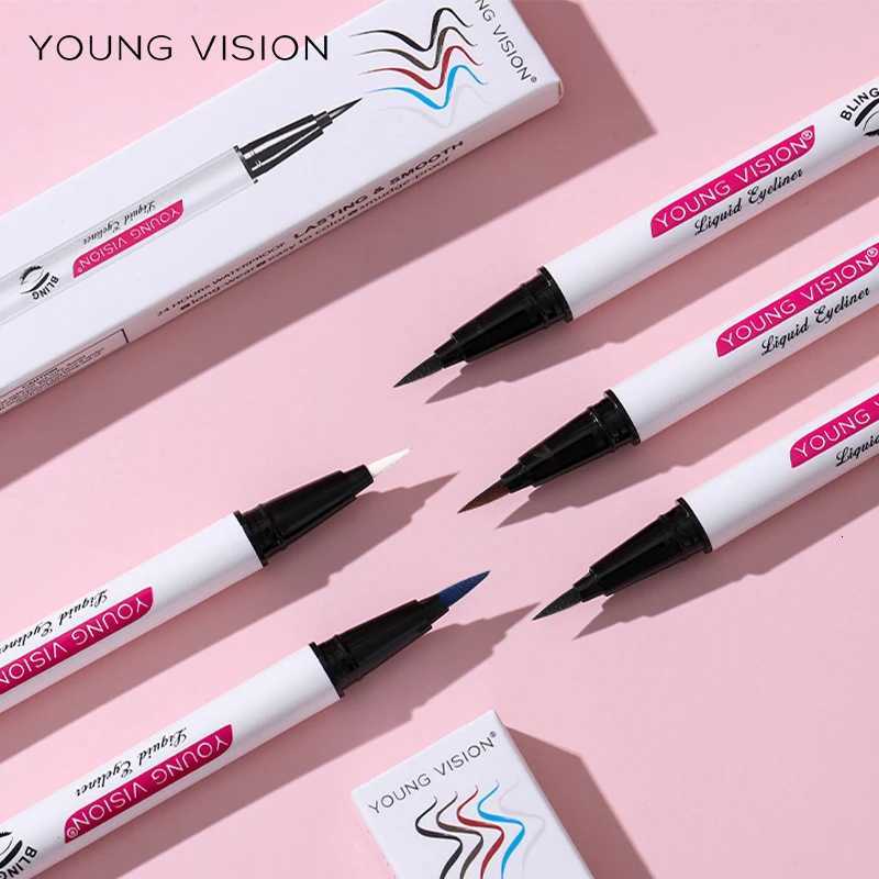 5color waterproof color eyeliner pen sponge head eyeliner liquid quick drying 5 colors optionalT251126