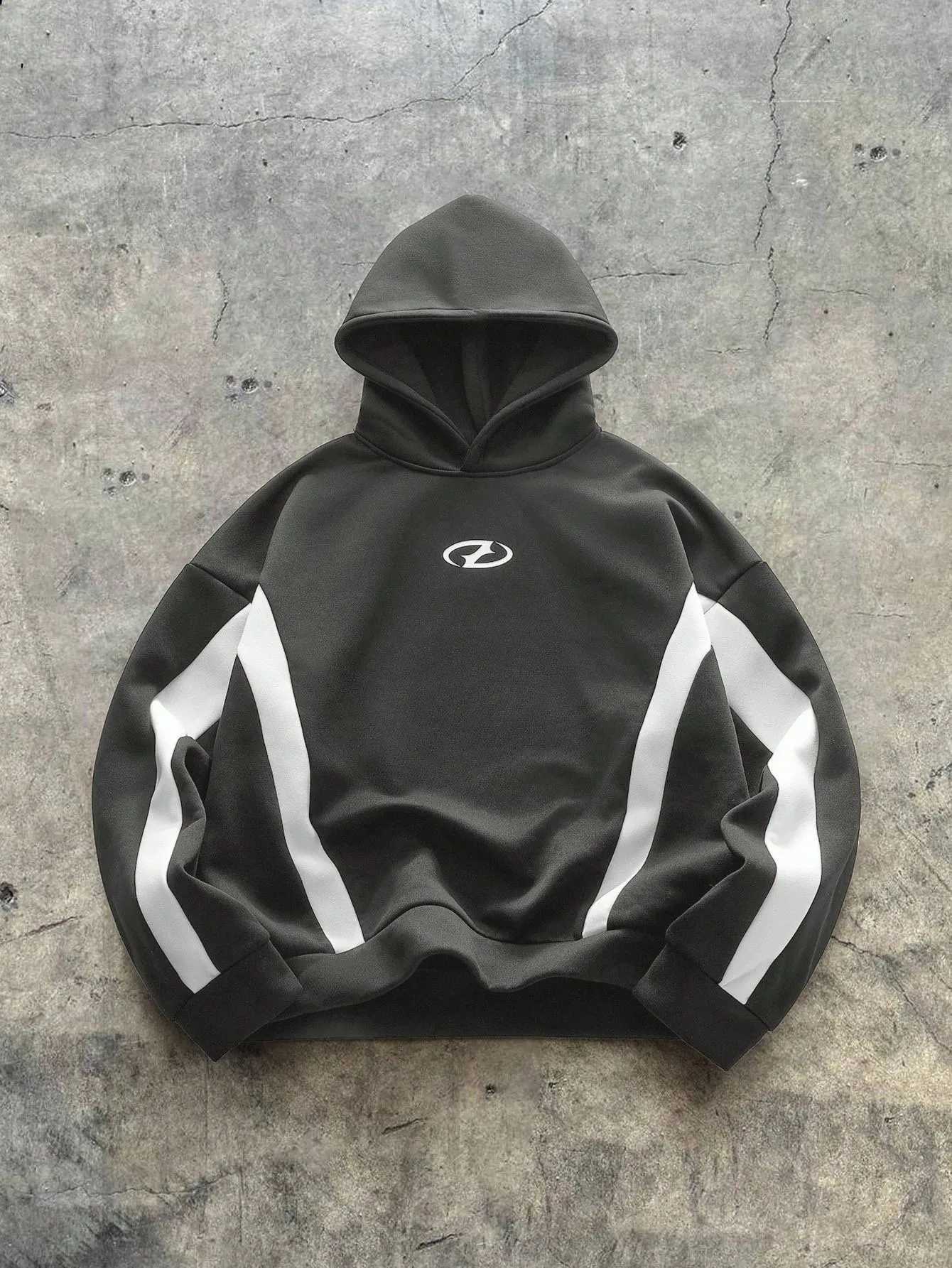 THe new mens hooded sweatshirt for Spring and Autumn 2025 is casual fashionable and comfortable wiTH 3D pattern J251136