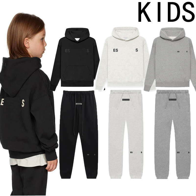 kids essential Hoodie Sets kids baby Clothing sweatshirt coats boys designer clothes Fashion Streetshirts Pullover Loose Tracksuits hooded