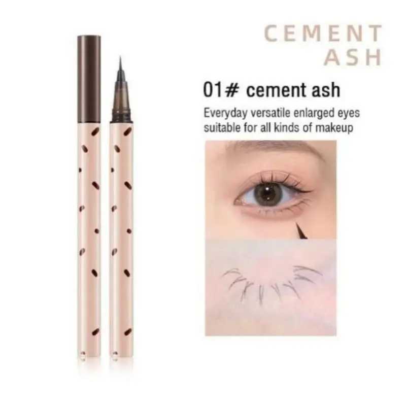 Eyelash Pencil Long Lasting Waterproof Perspirant Resistant Fine Head Non Smudging Eyelash Laying Silkworm Liquid EyelinerT251126