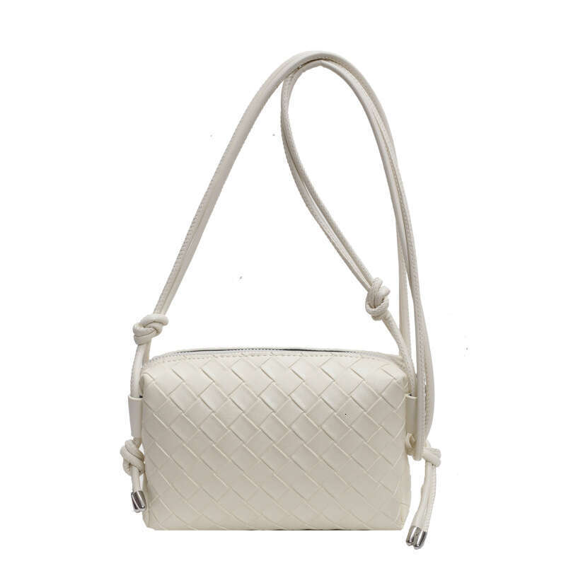 2025 New Fashion Woven Crossbody for Women, Casual Korean Style Chic Single Shoulder Pillow Bag