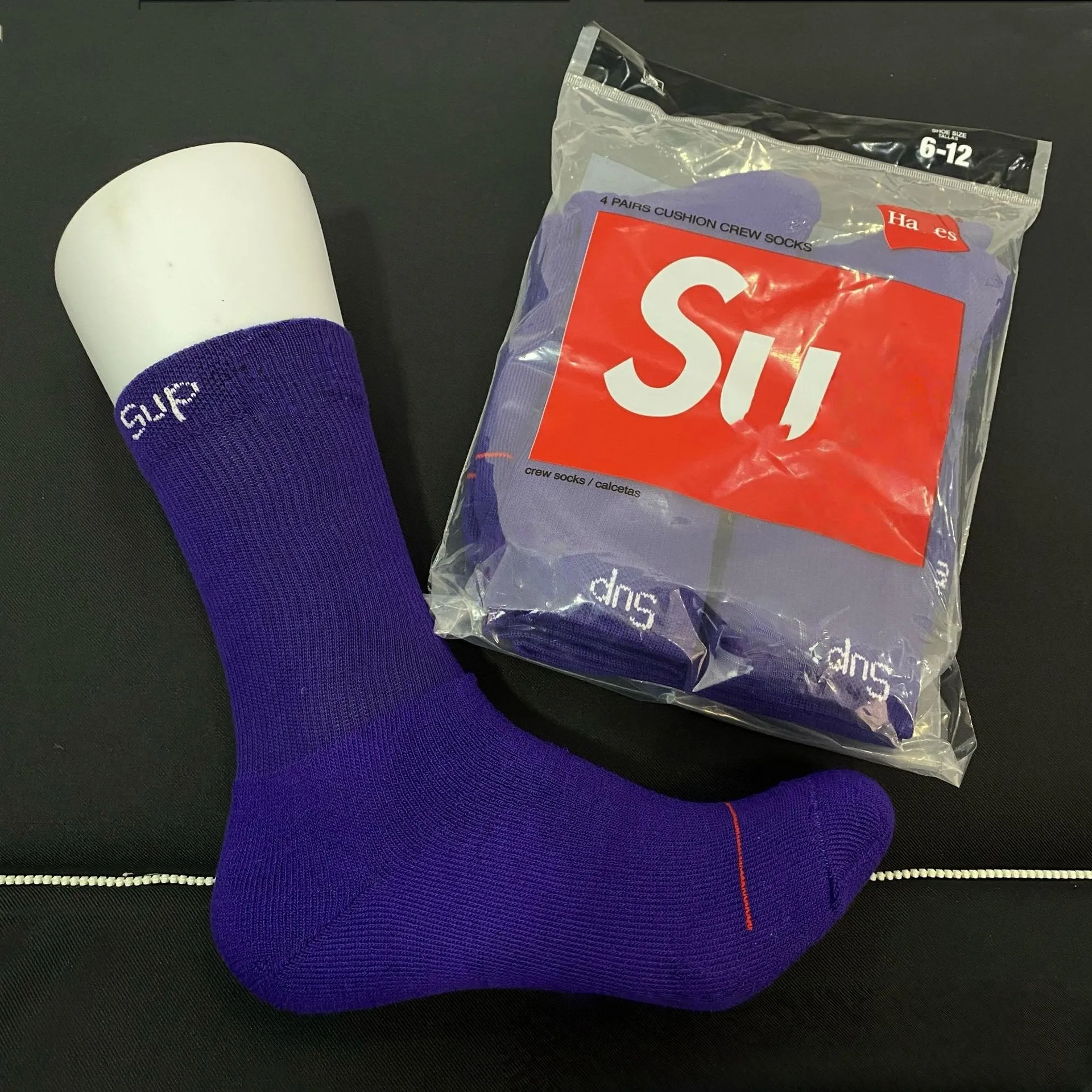 Men's Designer Sup Sport Socks Casual Breathable Y2k Letter Printed Stocking Fashion Versatile Fit Comfortable Socks Outdoor Sports