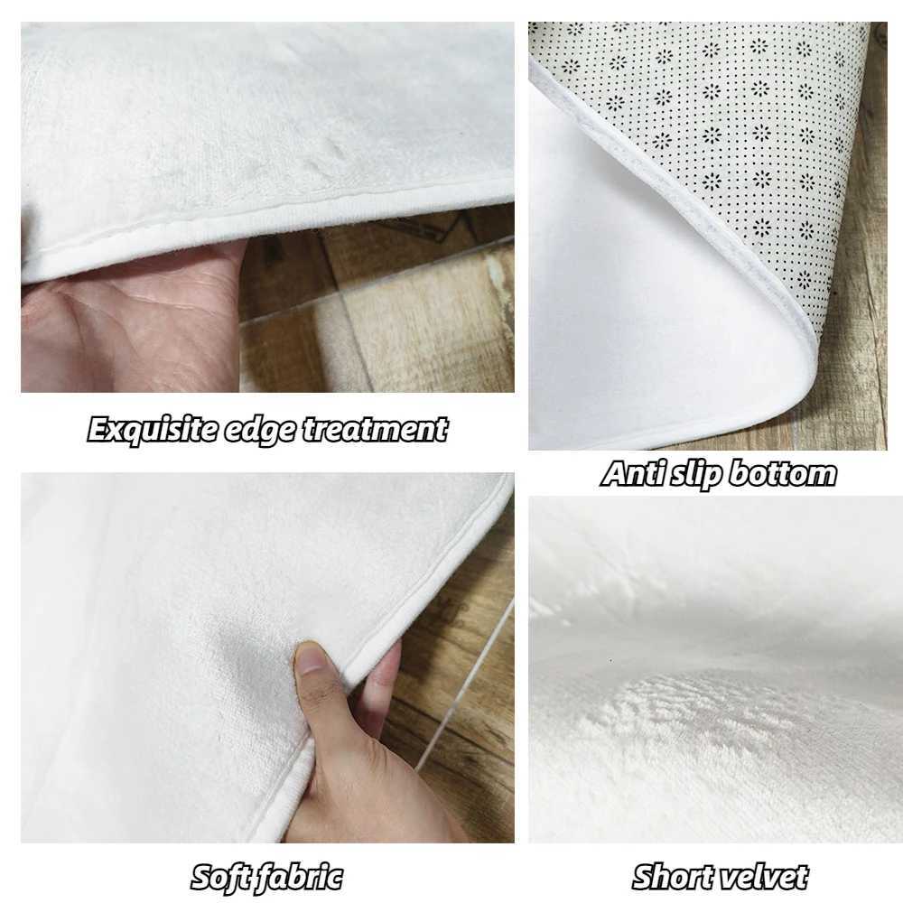 American Christmas Tree Foldable Living Room Carpet Decoration Bedroom Bedside Antiskid Soft Rug Easy Clean Big Size Floor MatsM251126