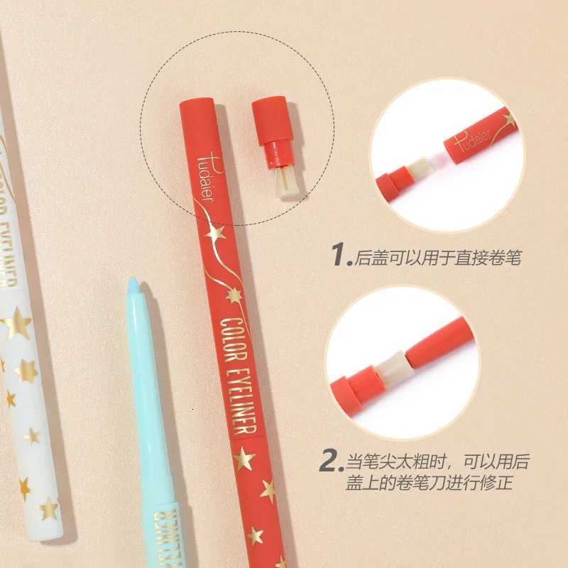 Waterproof Inner Eyeliner Gel Pen Eyeliner Cream Pen Waterproof Eyeshadow Pen Eyeliner Pen-18 ColorsT251126