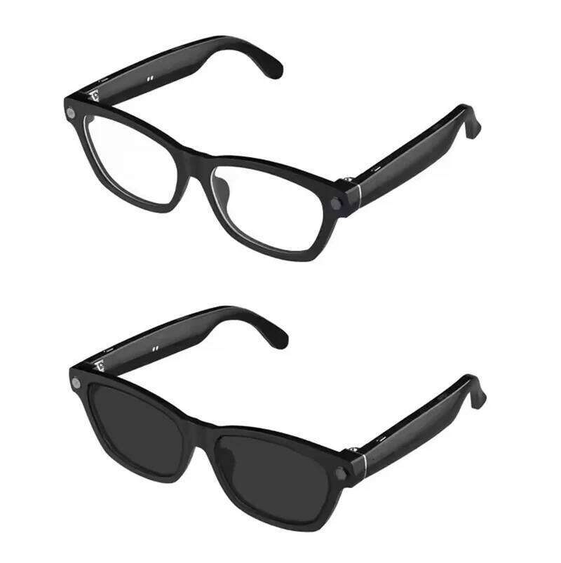 W610 AI Glasses With Video Camera 800W Outdoor Sunglasses Wi-Fi Transfer BT Calling Audio Record Smart Wearable Headset