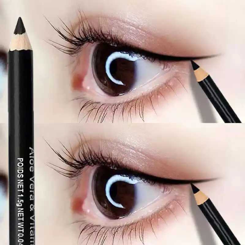 Fashion Professional Makeup Black Brown Eyeliner Eyebrow Pencil Waterproof Lasting Beauty Tool AccessoriesT251126