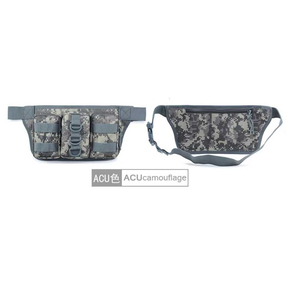 Lupu Camouflage Triple Waist Bag Tactical Sports Outdoor Camouflage Waist Bag Multifunctional Mens Waist Bag Tool Waist BagT251126
