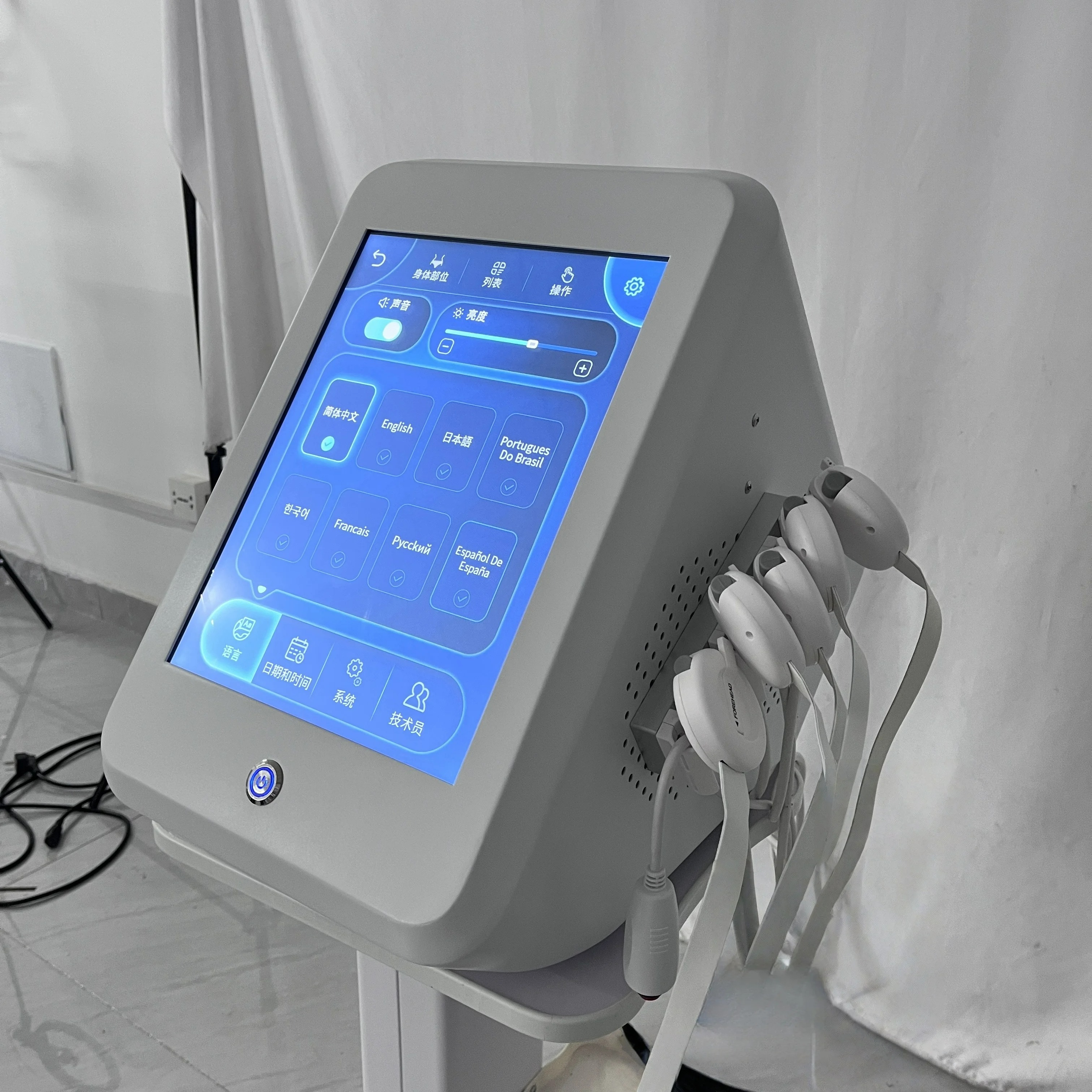 Magnetic Face Lifter Ems Beauty Salon Uses Face Slimming Magic Wrinkle Removal, Firming and Shaping Beauty Instrument Multi-Mode Care