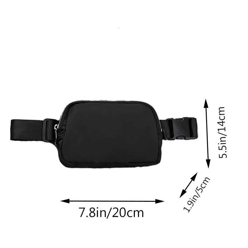 Sports waist pack Yoga Storage Bag Neutral Mini Workout Running waterproof chest Bag Diagonal fashion waist packT251126