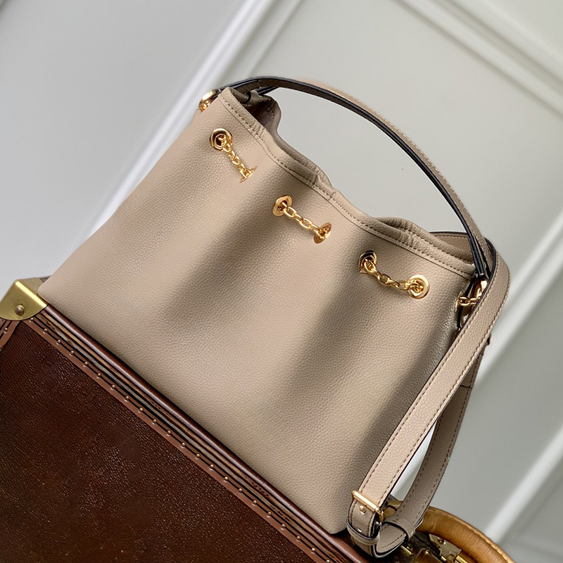 Mirror Quality Bundle Handbag Designer Hobo Bag Cowhide Leather Shoulder Bag With Gift Box LL12A1