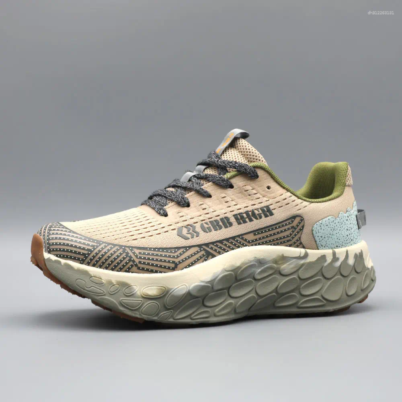 Casual Shoes 2025 Men's Running Anti-slip Sneakers Thick-soled Walking Jogging Fitness