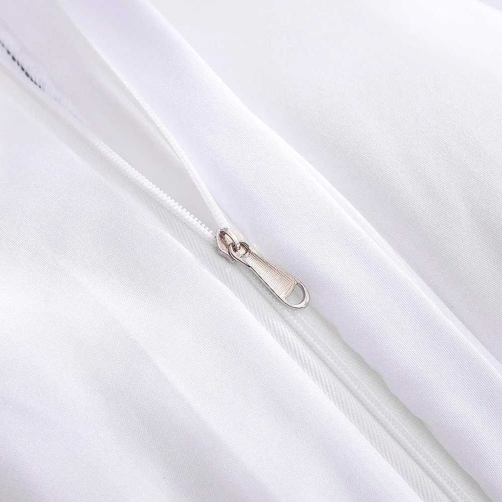 Christmas Christmas Polywster Duvet Cover Set King Queen Size Winter Red Santa Claus Gift Merry Christmas for Boys Girls Teens Bedding Set Y251126