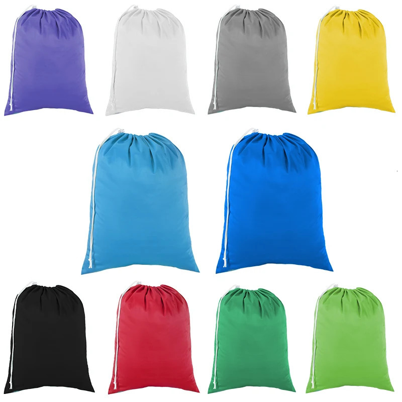 Colorful waterproof drawstring bag sole travel sports storage organizer clothing packaging mother 50 60cm 250414z
